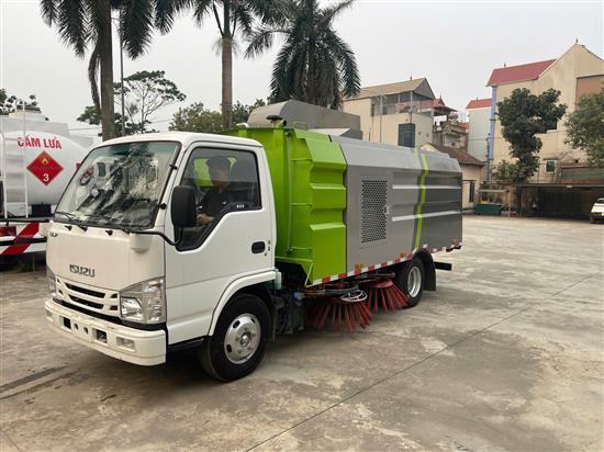 Xe quét đường isuzu 06 khối - Tiêu chuẩn E6